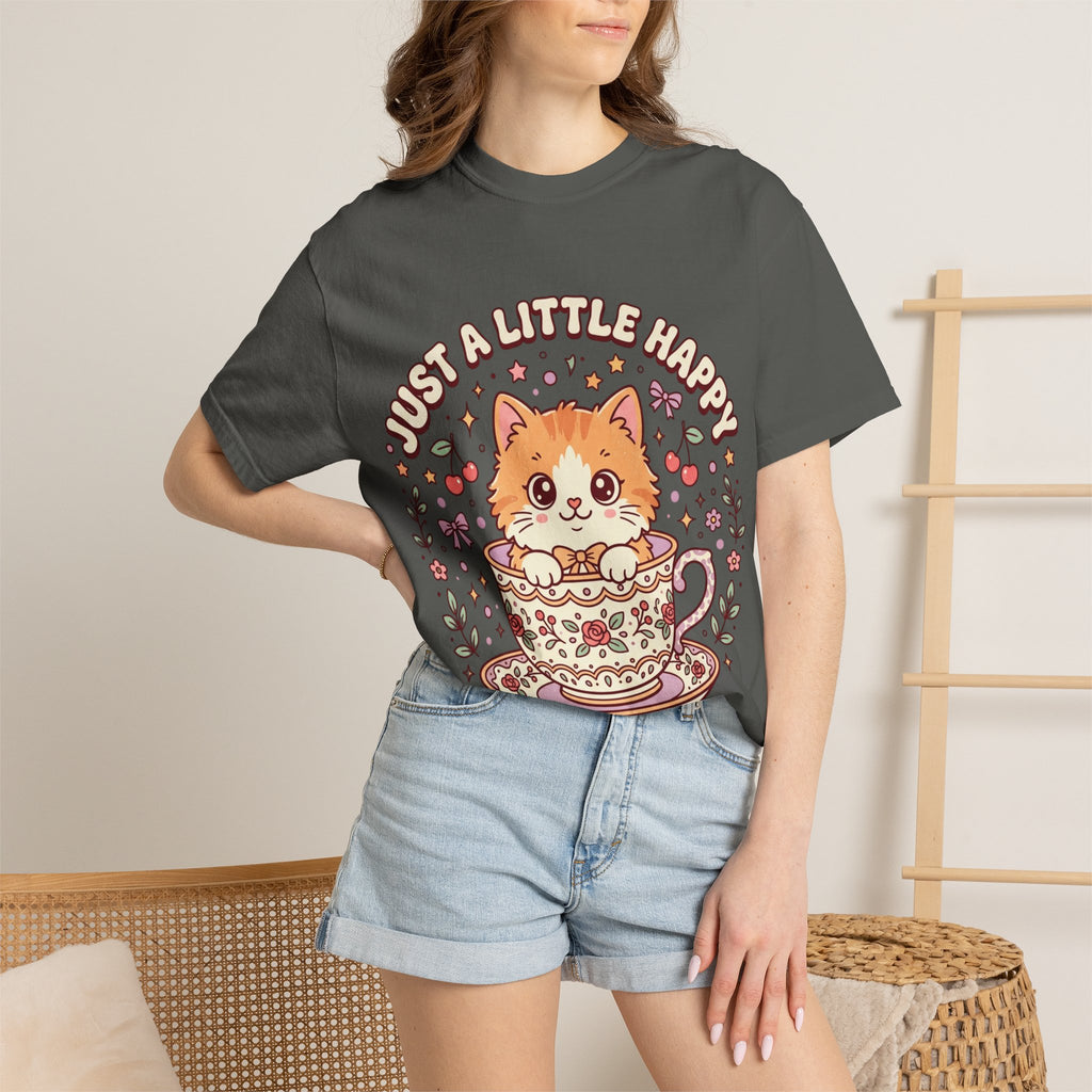 Just a Little Happy Kitty Tee