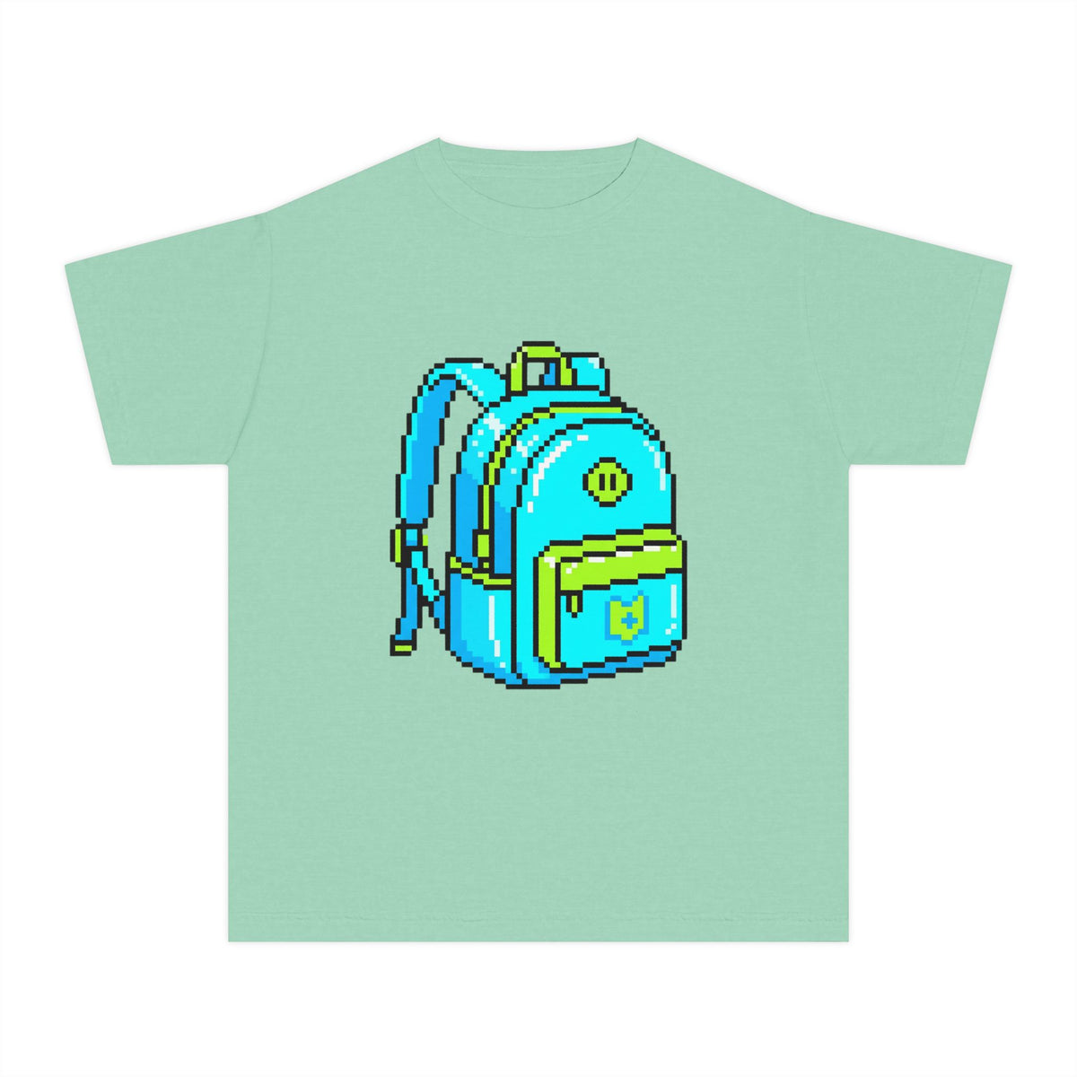 Pixel Backpack Kids Tee
