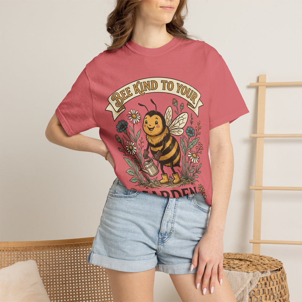 'Bee Kind to Your Garden' Cute Bee Gardening T-Shirt