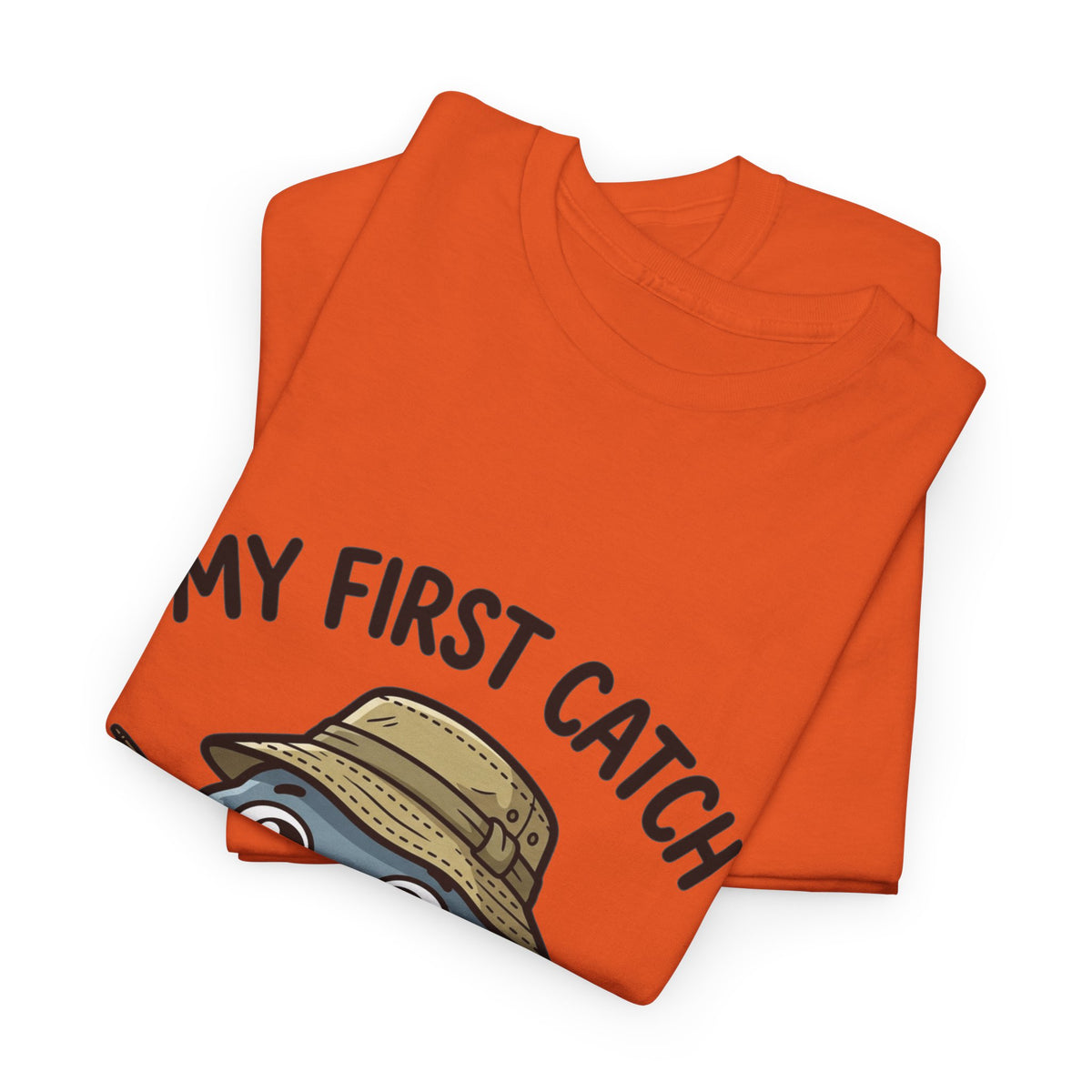 T-Shirt — "My First Catch" Cute Baby Narwhal Fishing Tee