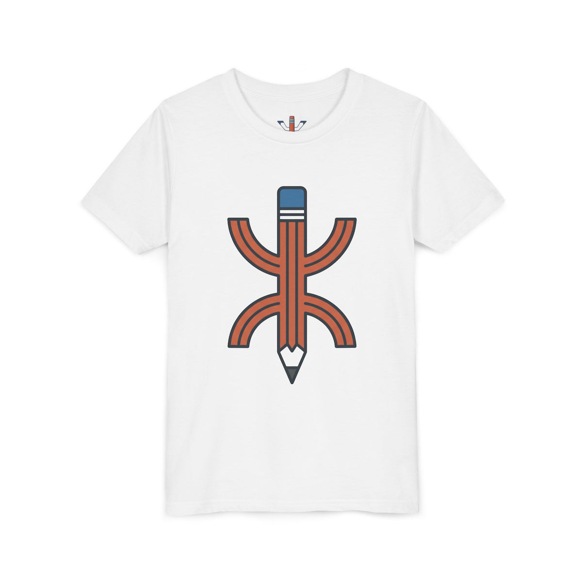 Pencil Logo Creative Kids Tee