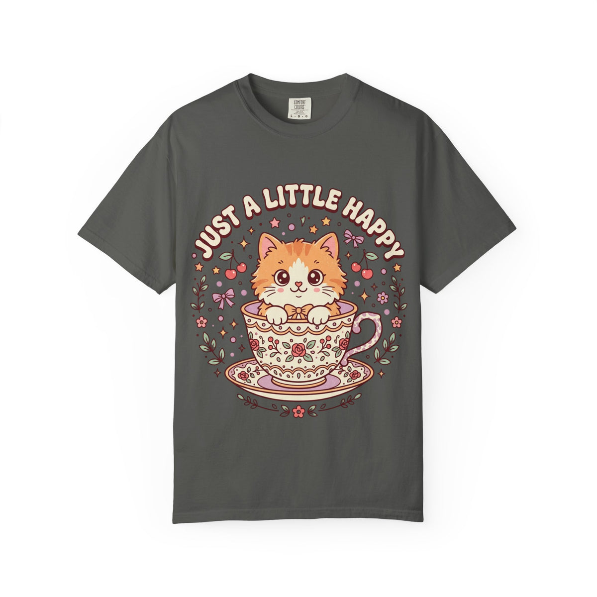 Just a Little Happy Kitty Tee