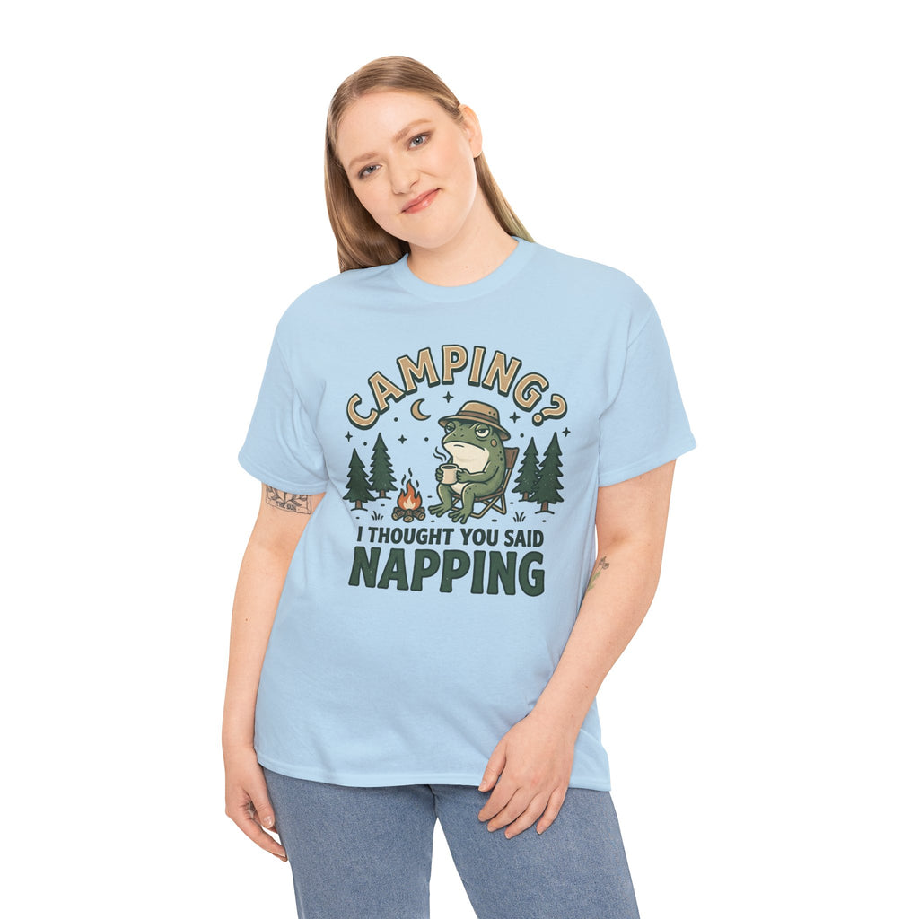 Camping? I Thought You Said Napping T-Shirt