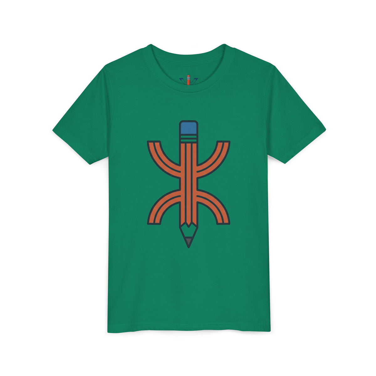 Pencil Logo Creative Kids Tee