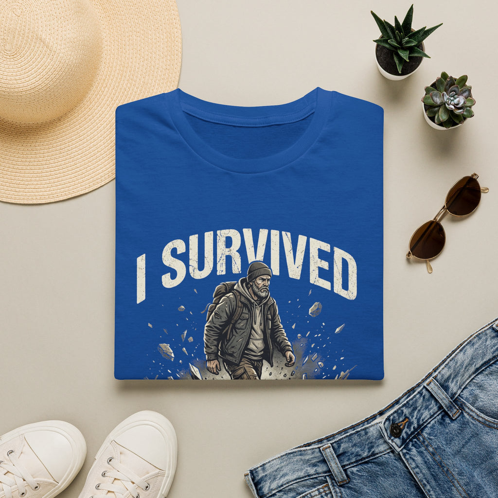 T-Shirt — "I Survived What Was Meant To Break Me" Resilience Graphic Tee