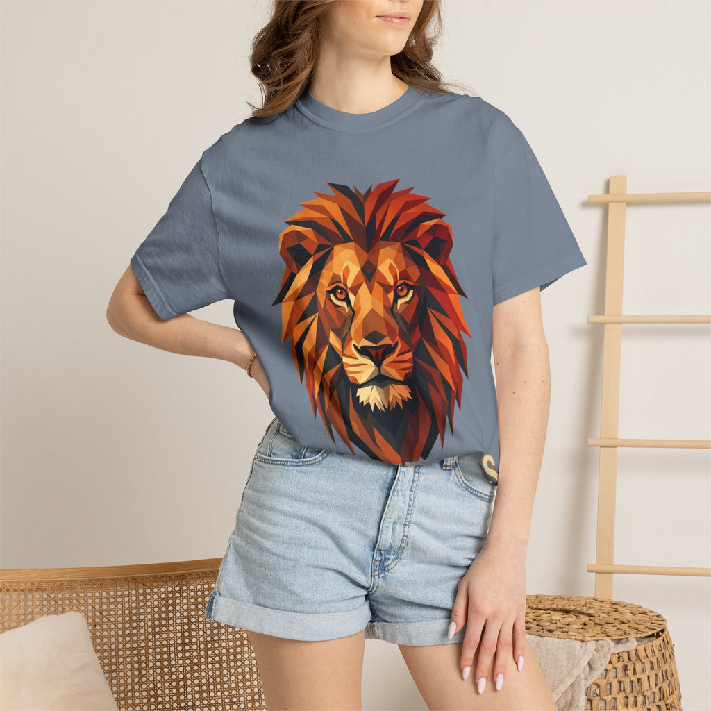 Fearless Lion T-Shirt — Bold Graphic Tee with Lion Head