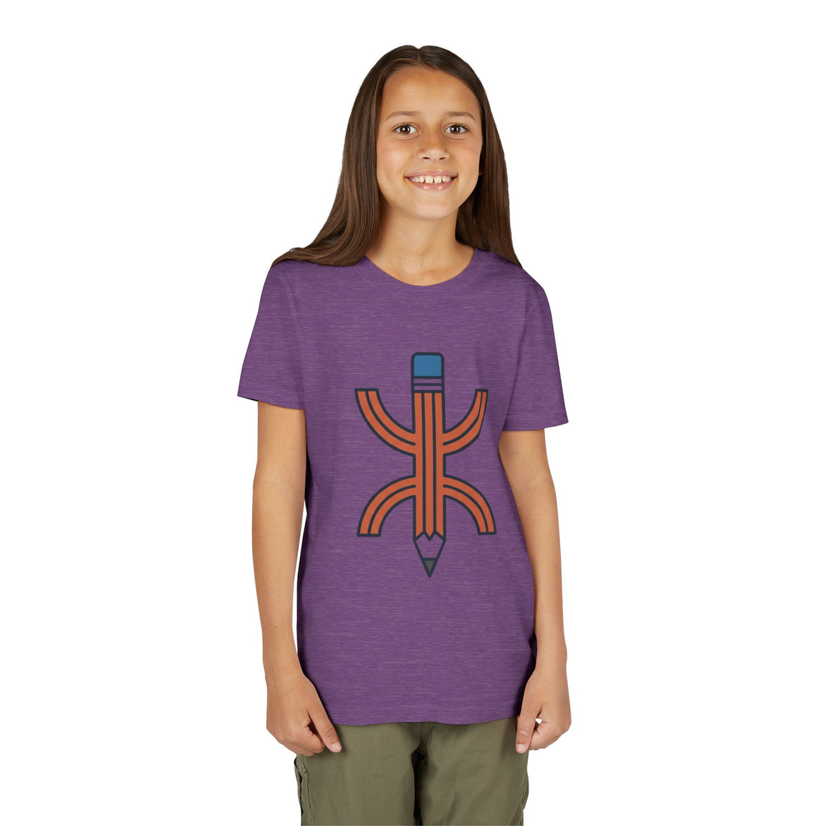 Pencil Logo Creative Kids Tee