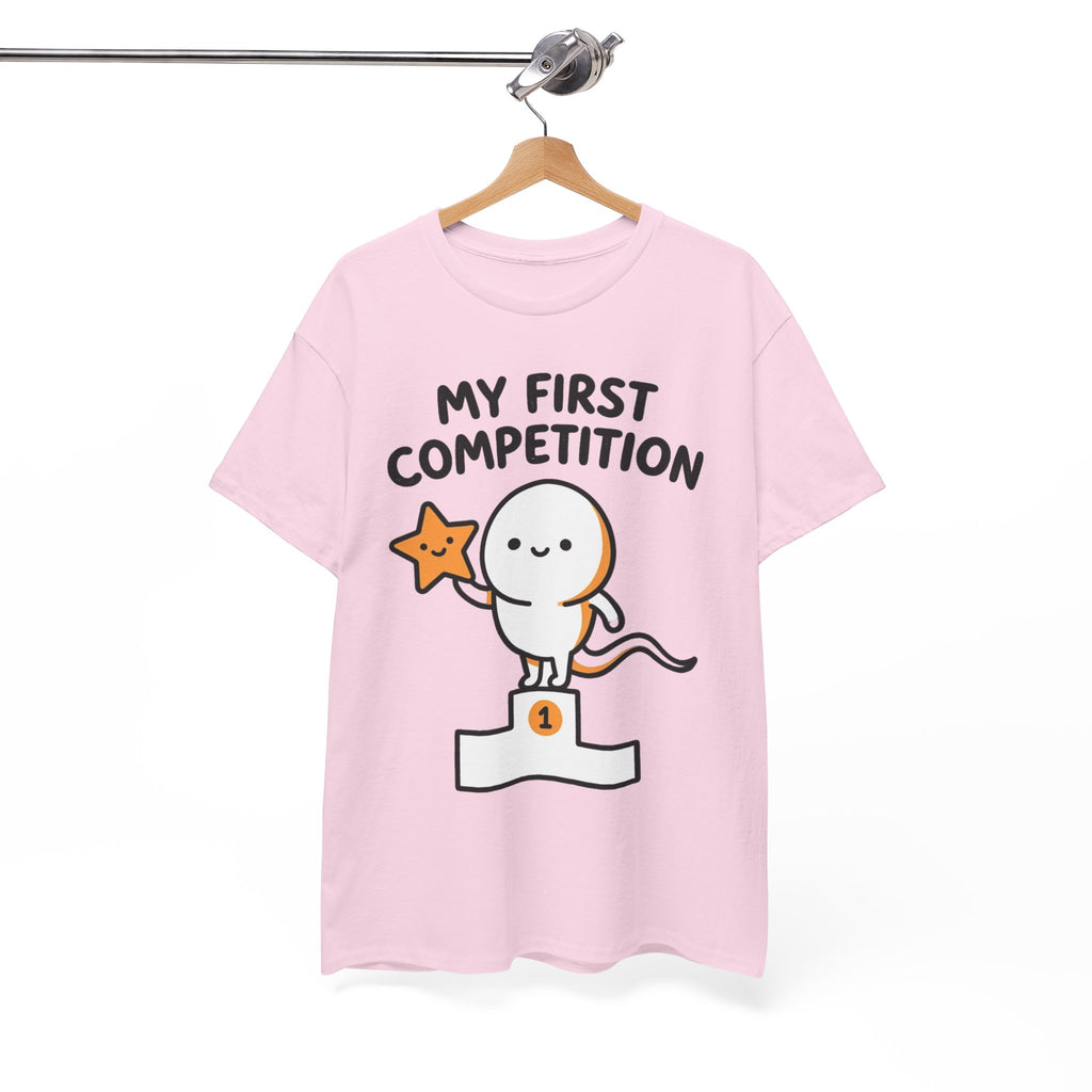 My First Competition Kids T‑Shirt – Cute Champ Podium Design