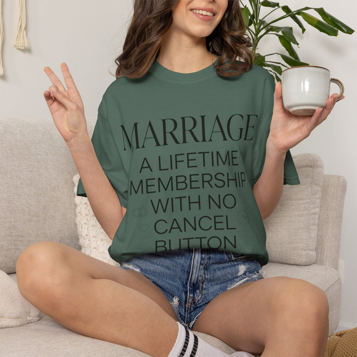Marriage: A Lifetime Membership T-Shirt