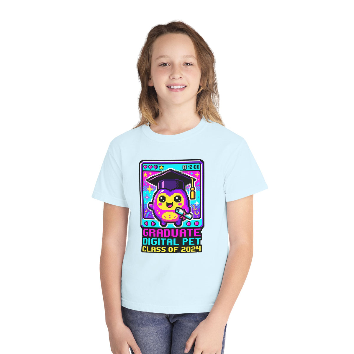 Graduate Digital Pet Kids Tee
