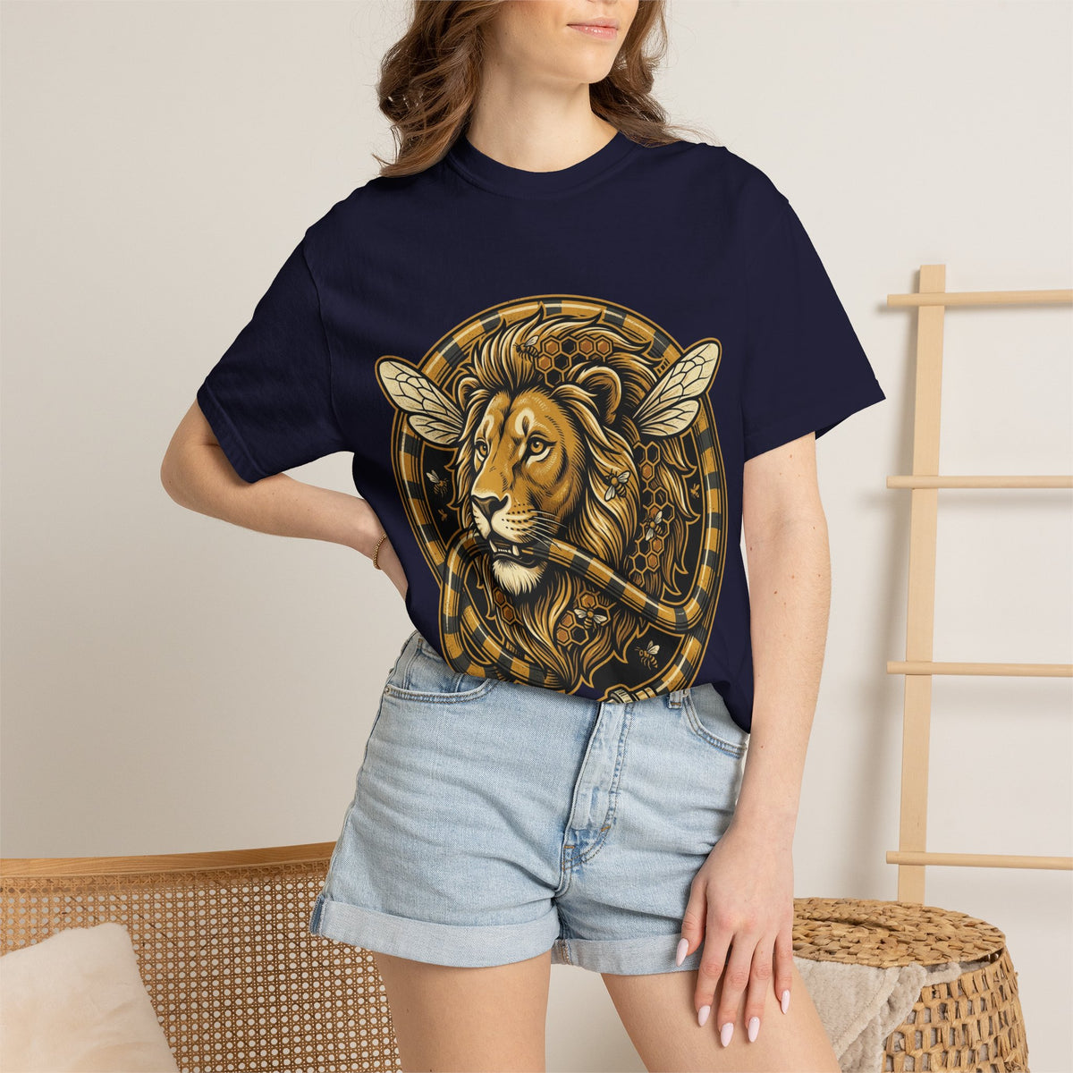 Garden Hose Bee & Lion Tee