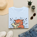 T-Shirt — Aggressively Lazy Cat Graphic Tee