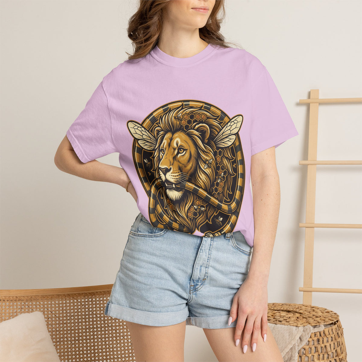 Garden Hose Bee & Lion Tee