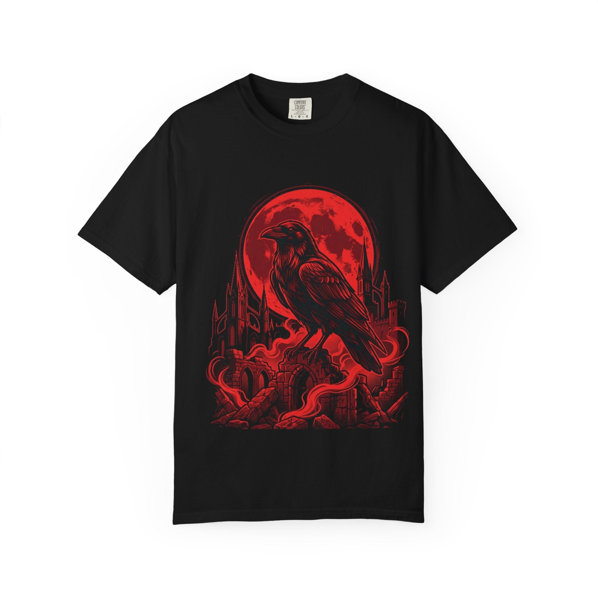 Raven Moon Graphic T-Shirt
