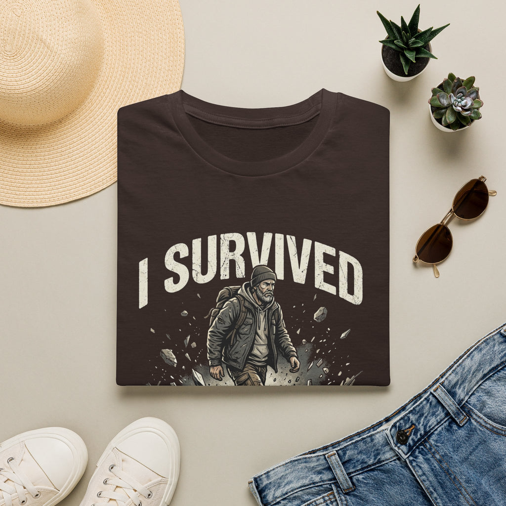 T-Shirt — "I Survived What Was Meant To Break Me" Resilience Graphic Tee