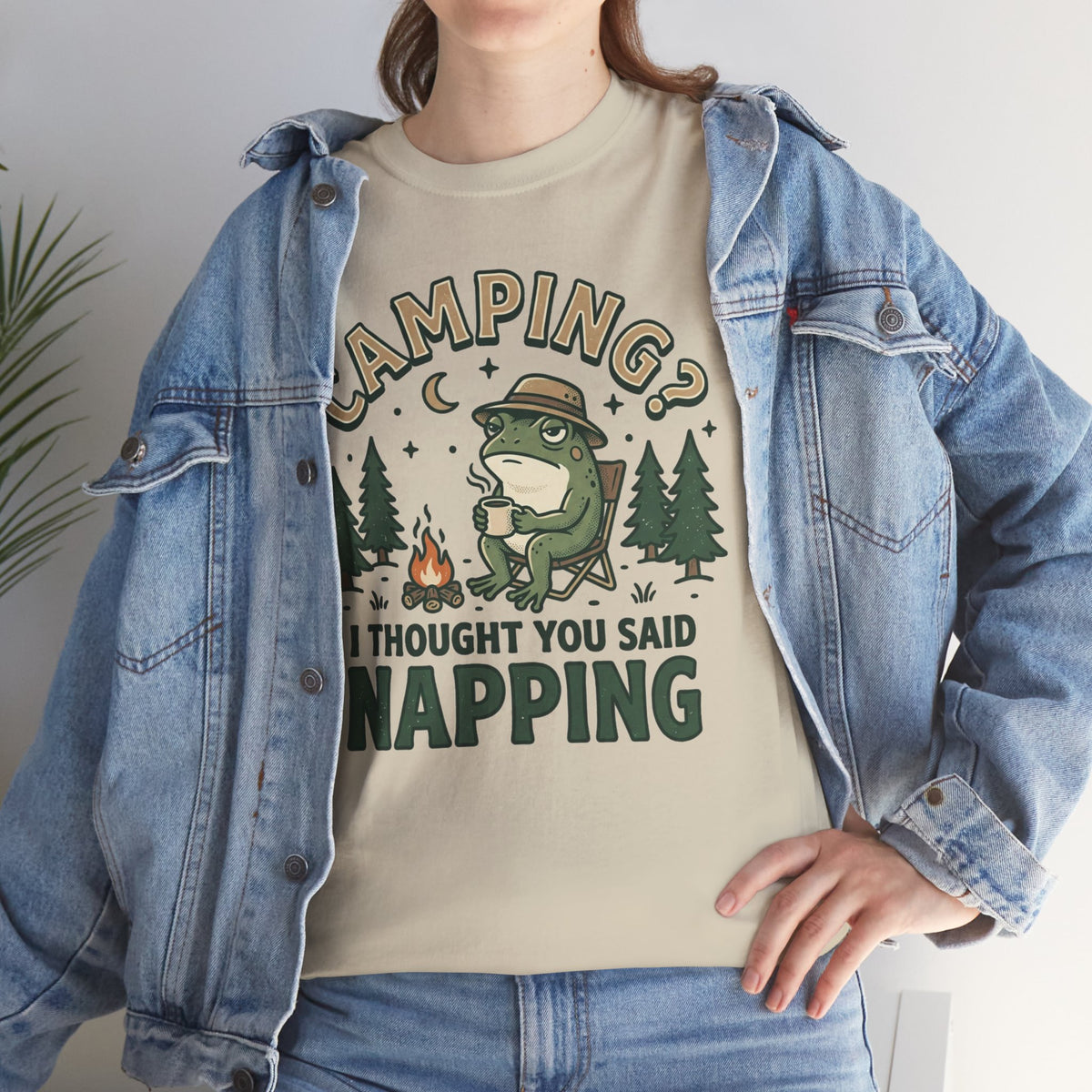 Camping? I Thought You Said Napping T-Shirt
