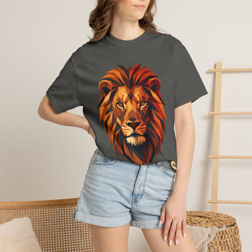 Fearless Lion T-Shirt — Bold Graphic Tee with Lion Head