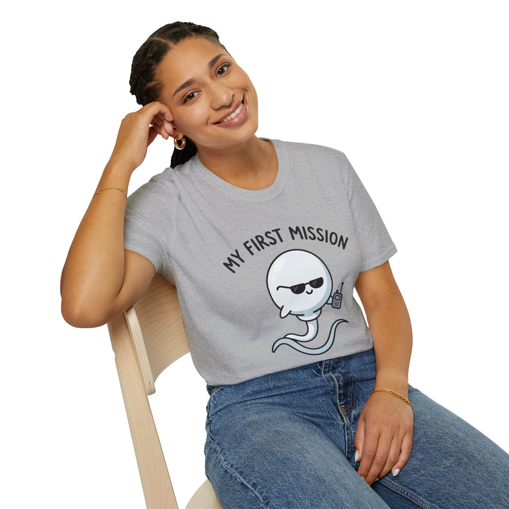 My First Mission Ghost T-Shirt — Cute Spooky Halloween Tee