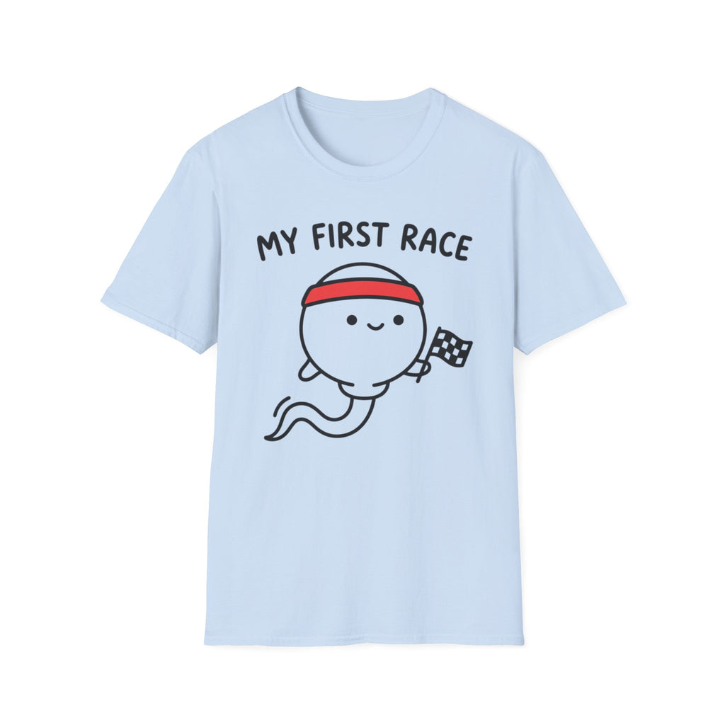 My First Race T‑Shirt — Cute Baby First Race Bodysuit Gift