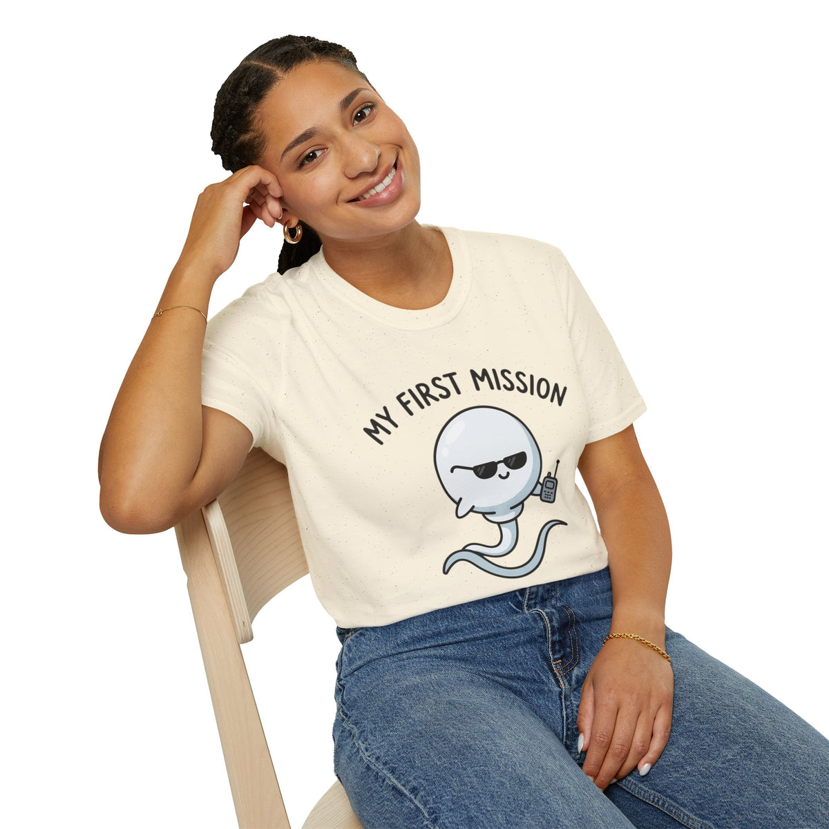 My First Mission Ghost T-Shirt — Cute Spooky Halloween Tee