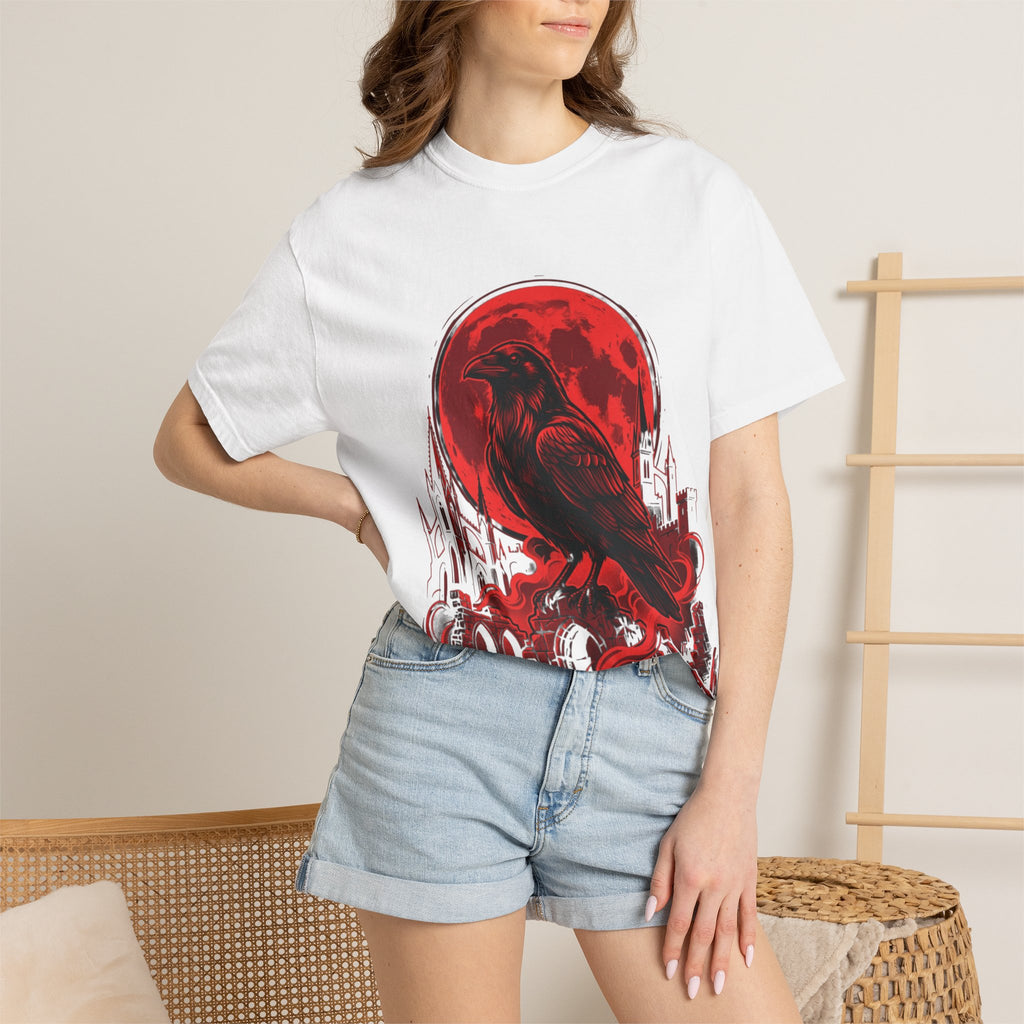 Raven Moon Graphic T-Shirt