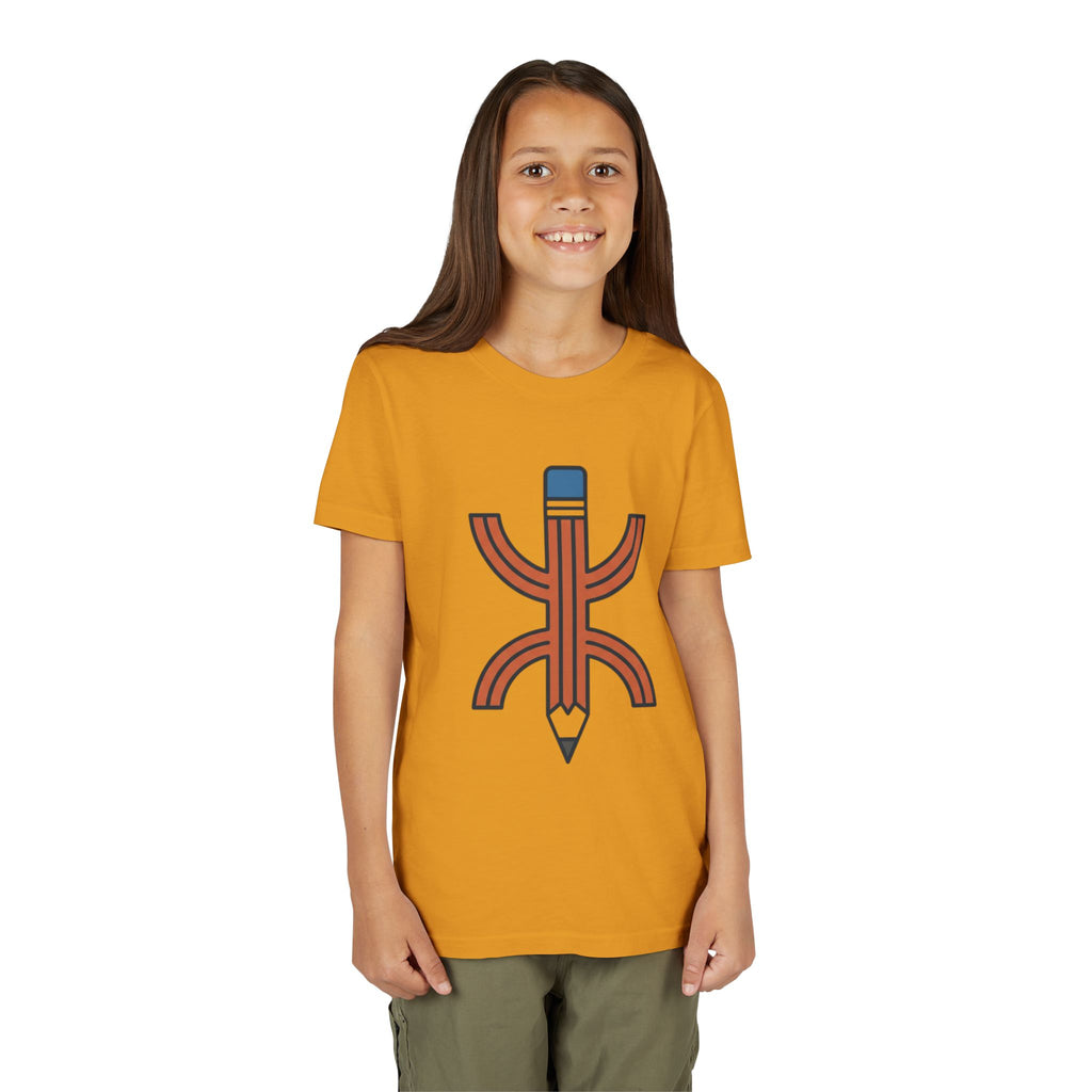 Pencil Logo Creative Kids Tee