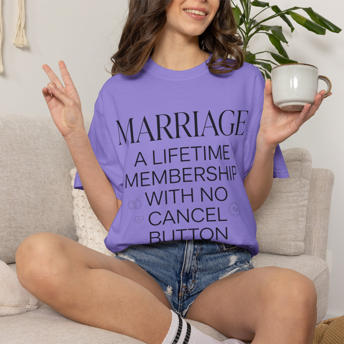 Marriage: A Lifetime Membership T-Shirt