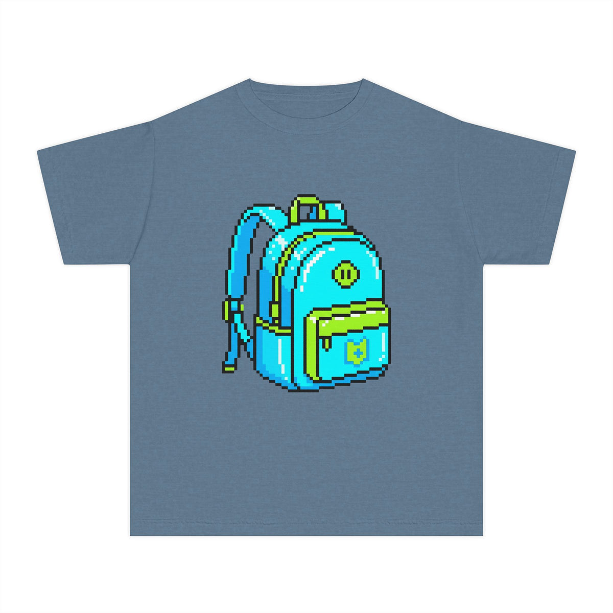 Pixel Backpack Kids Tee
