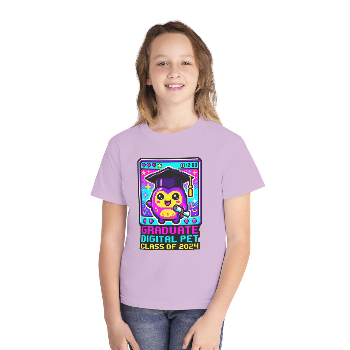 Graduate Digital Pet Kids Tee