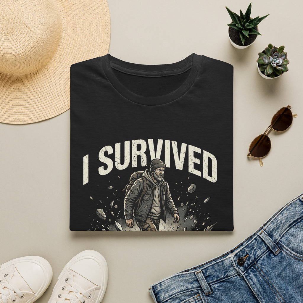 T-Shirt — "I Survived What Was Meant To Break Me" Resilience Graphic Tee