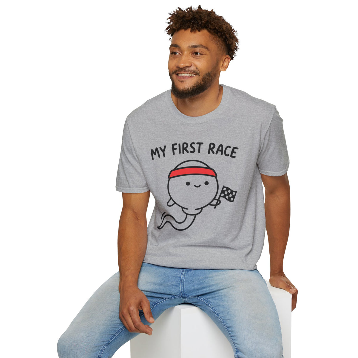 My First Race T‑Shirt — Cute Baby First Race Bodysuit Gift