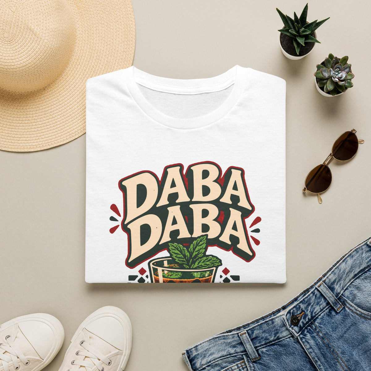 Daba Daba Iced Tea Graphic T-Shirt