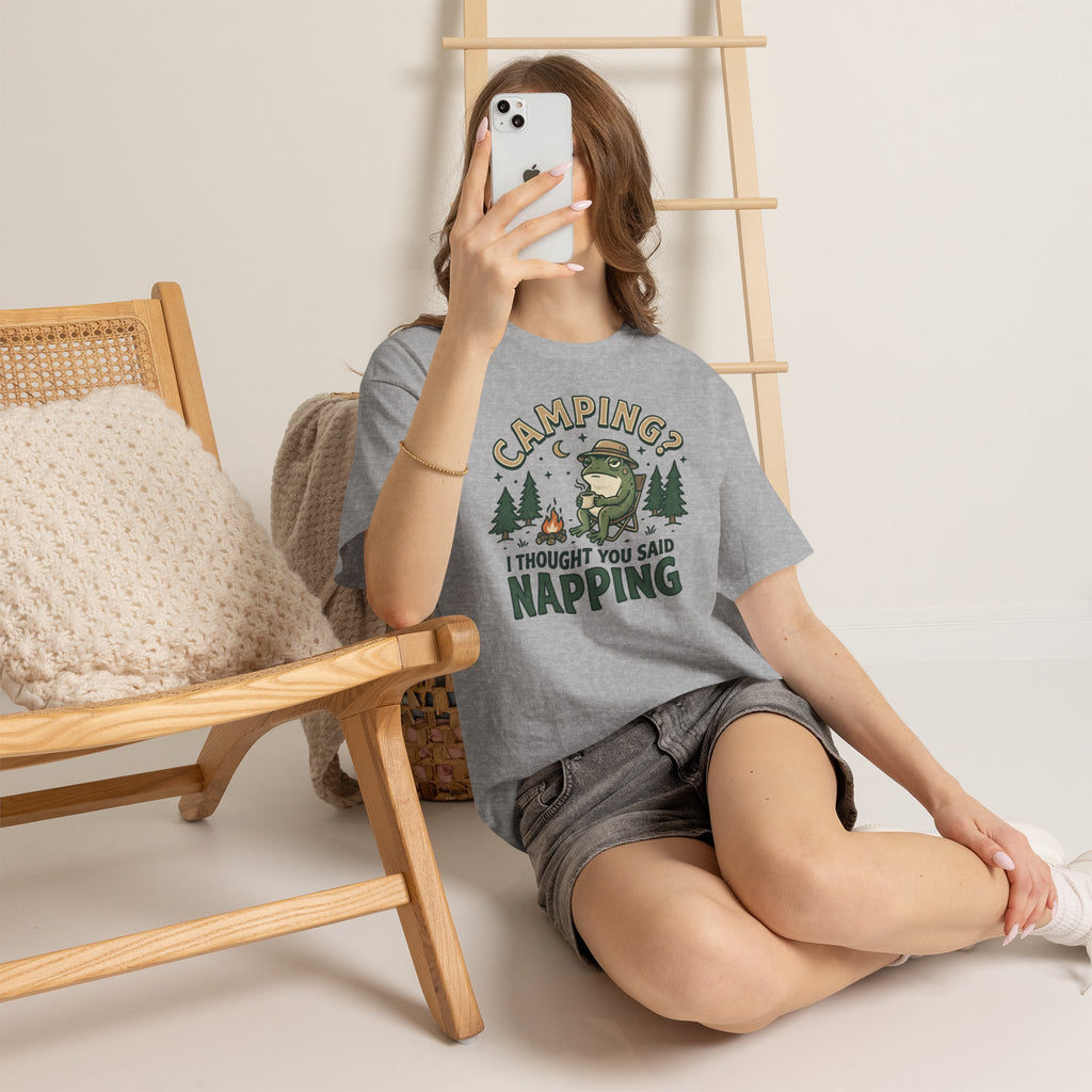Camping? I Thought You Said Napping T-Shirt
