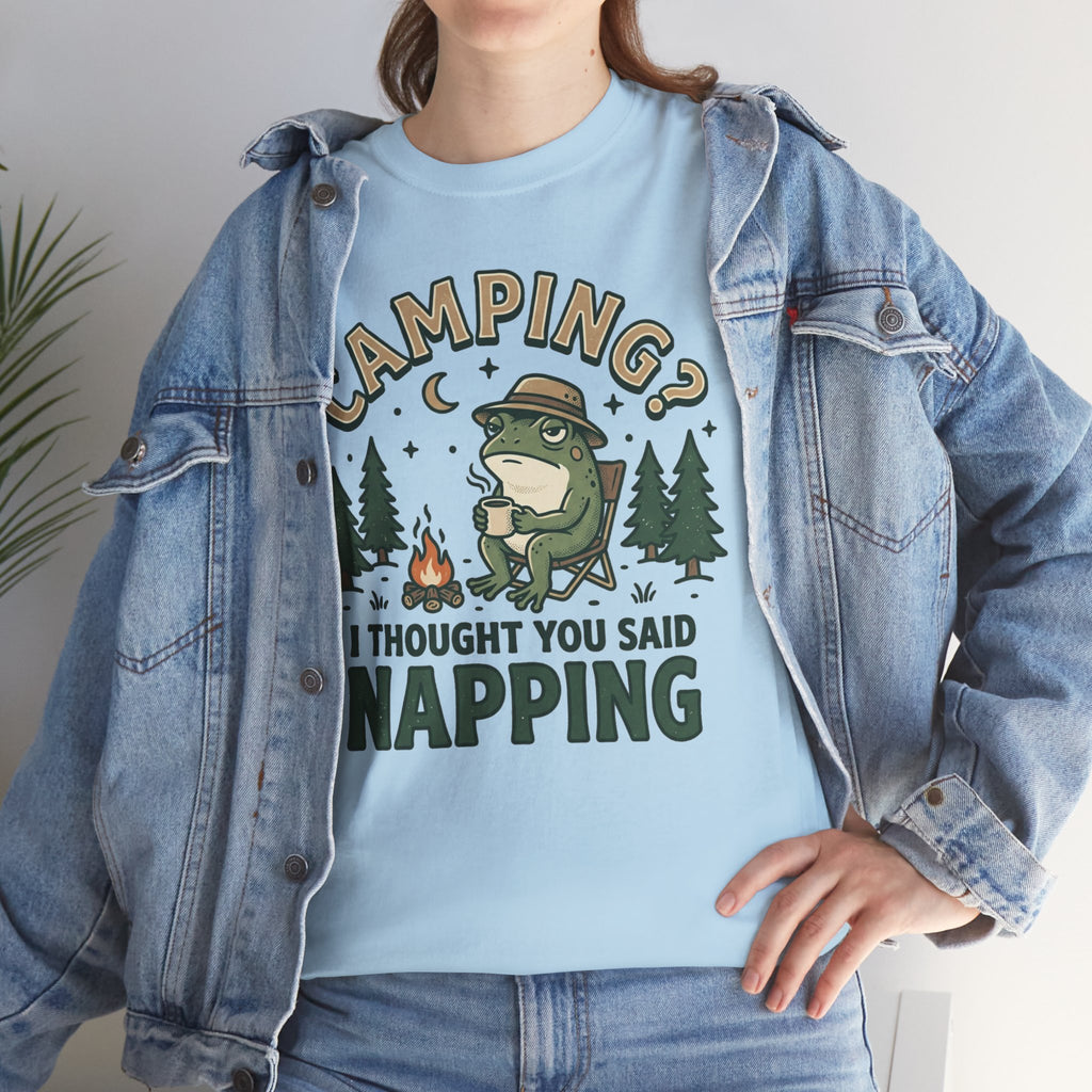 Camping? I Thought You Said Napping T-Shirt
