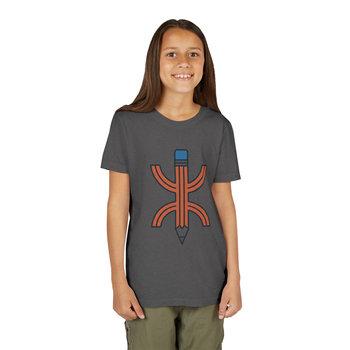 Pencil Logo Creative Kids Tee