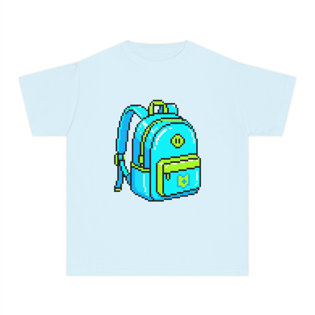 Pixel Backpack Kids Tee