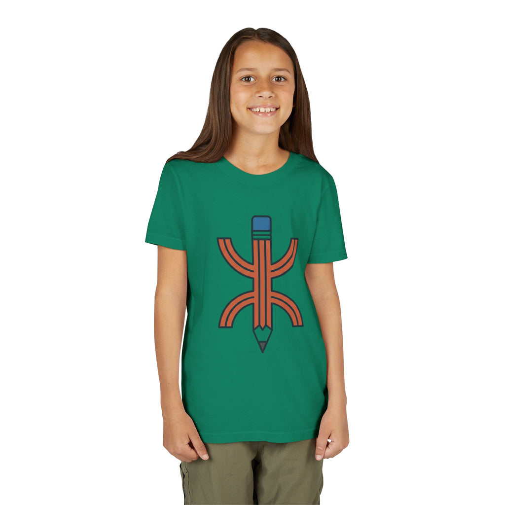 Pencil Logo Creative Kids Tee