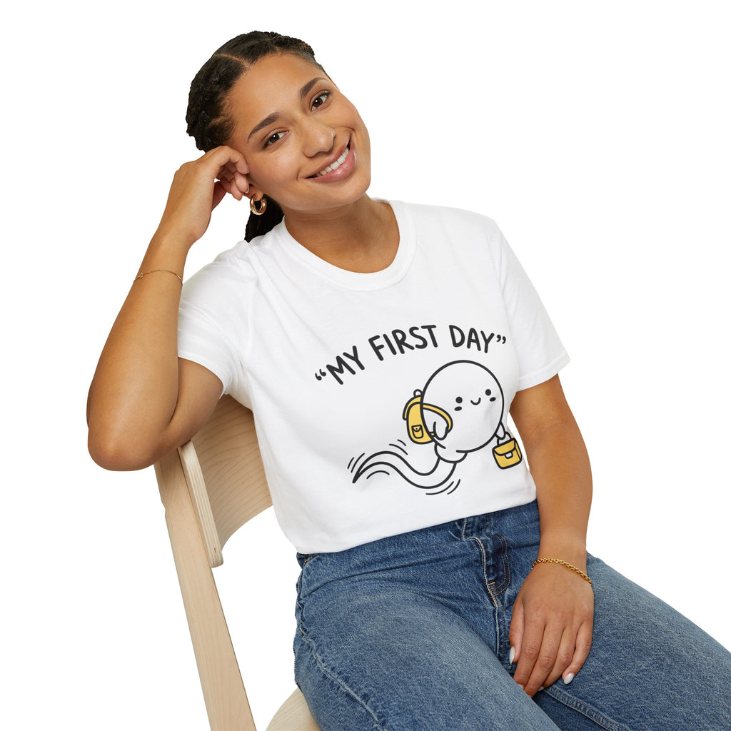 My First Day Ghost T-Shirt