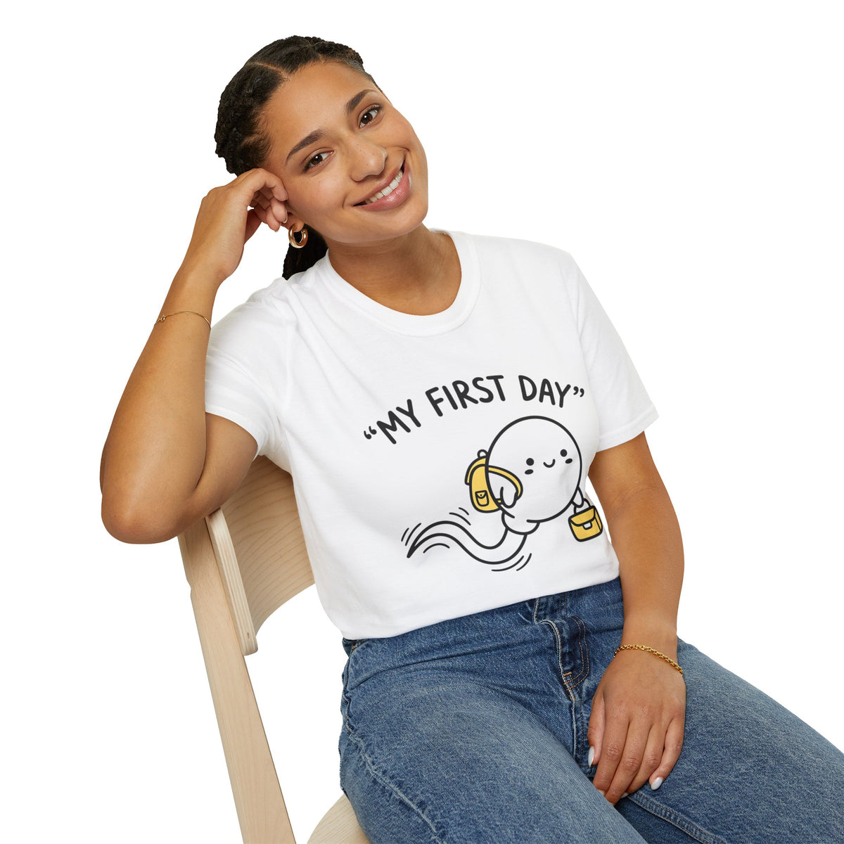 My First Day Ghost T-Shirt