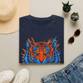 Tiger 'Unstoppable' Graphic T-Shirt — Bold Neon Tiger Face Tee