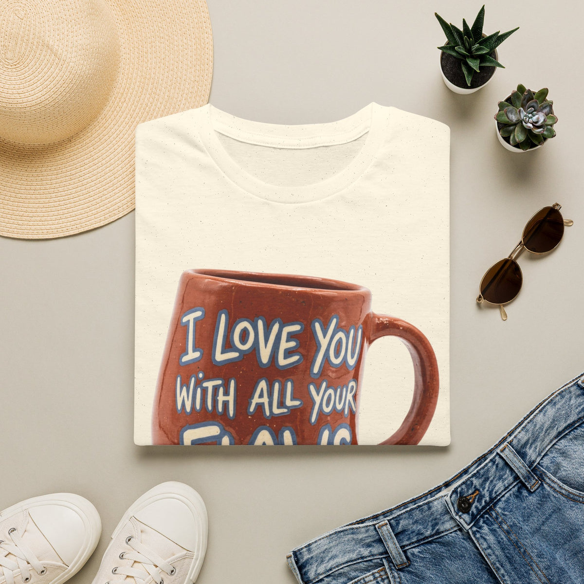 I Love You With All Your Flaws T-Shirt