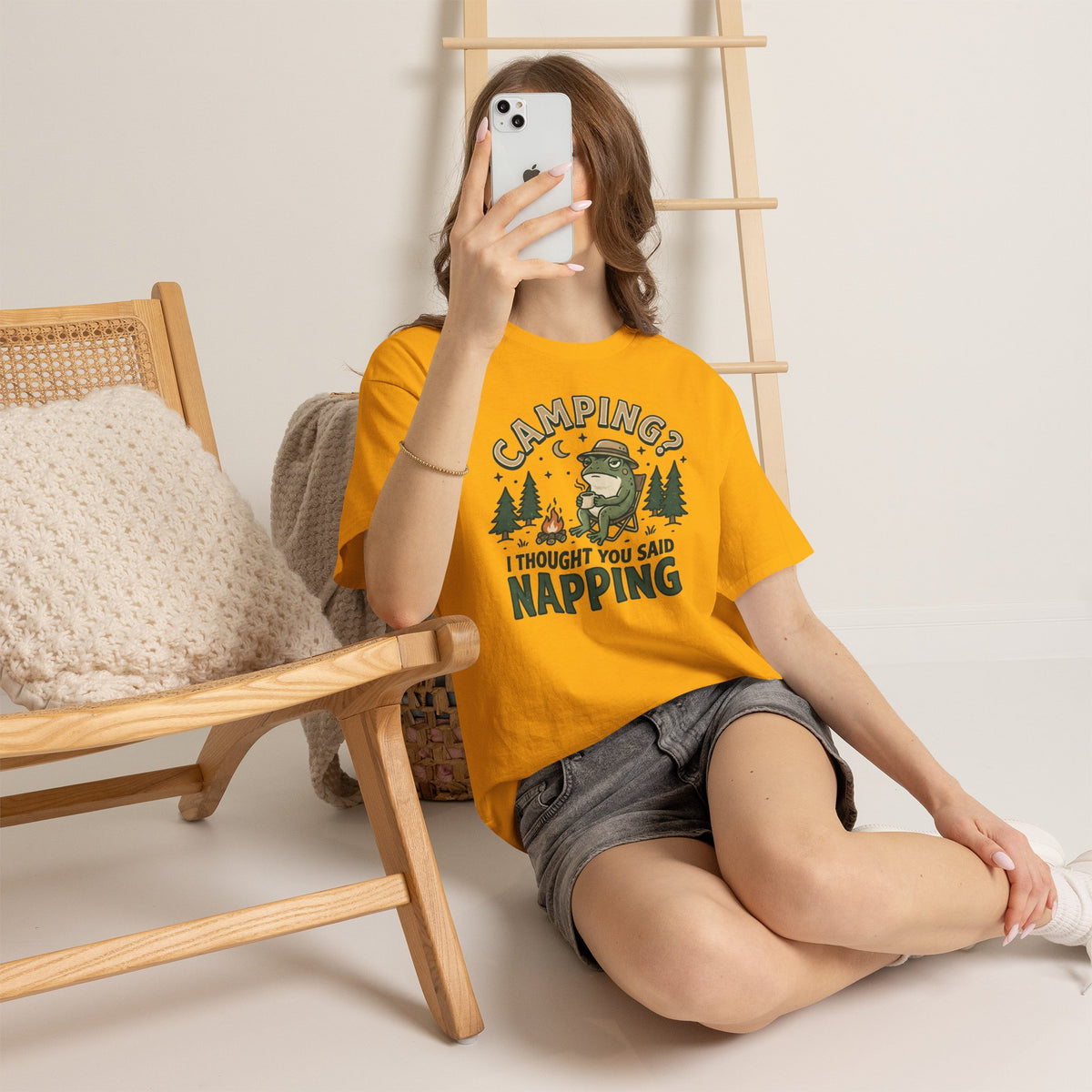 Camping? I Thought You Said Napping T-Shirt