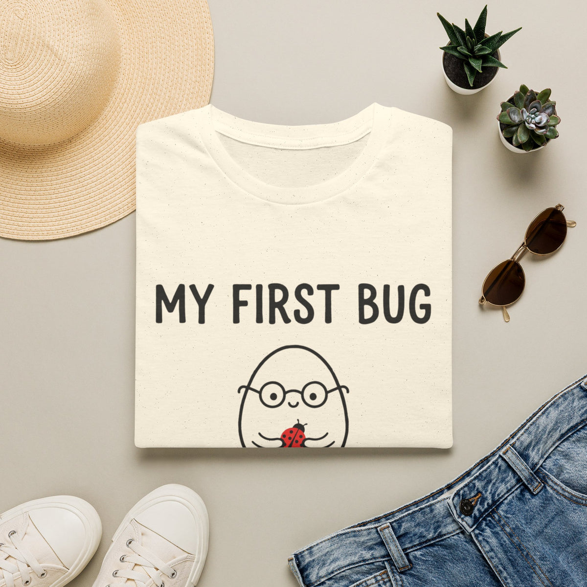 My First Bug T-Shirt — Cute Pregnancy Announcement Tee