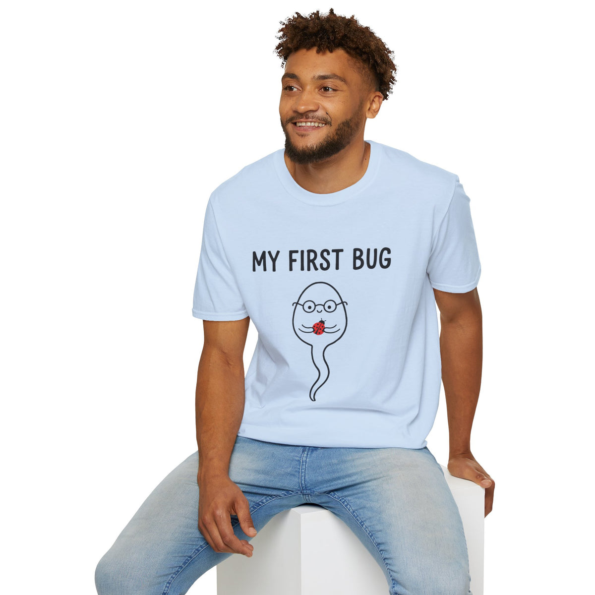 My First Bug T-Shirt — Cute Pregnancy Announcement Tee