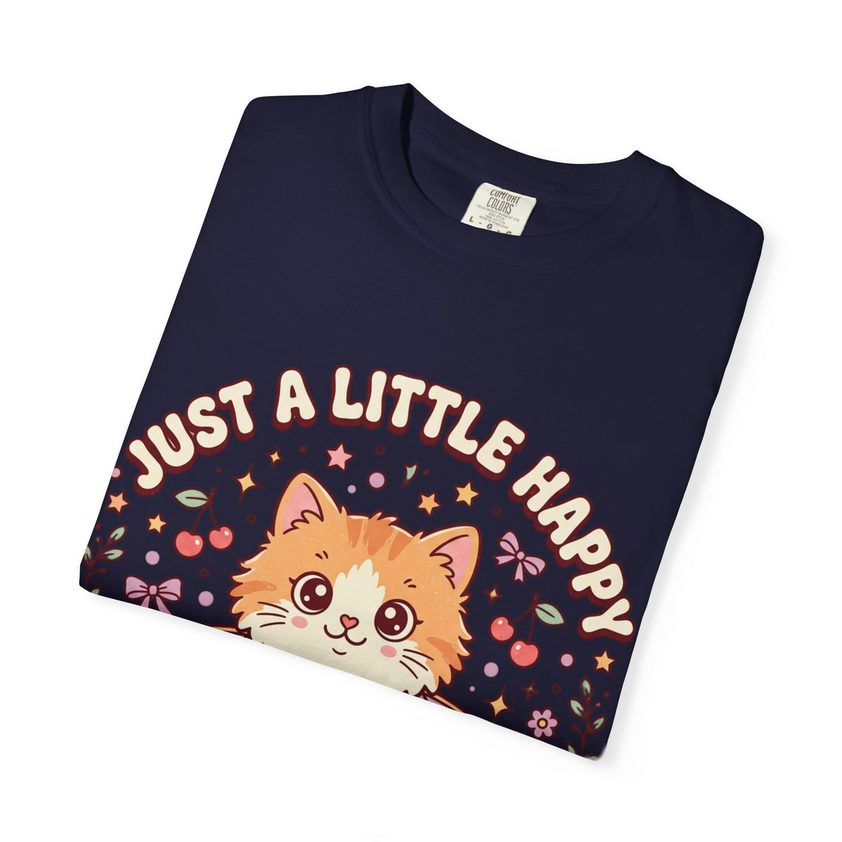 Just a Little Happy Kitty Tee