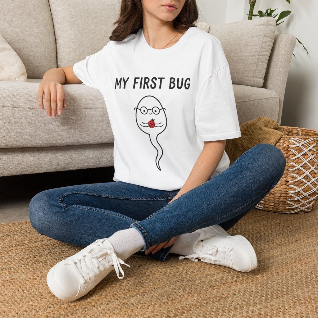 My First Bug T-Shirt — Cute Pregnancy Announcement Tee