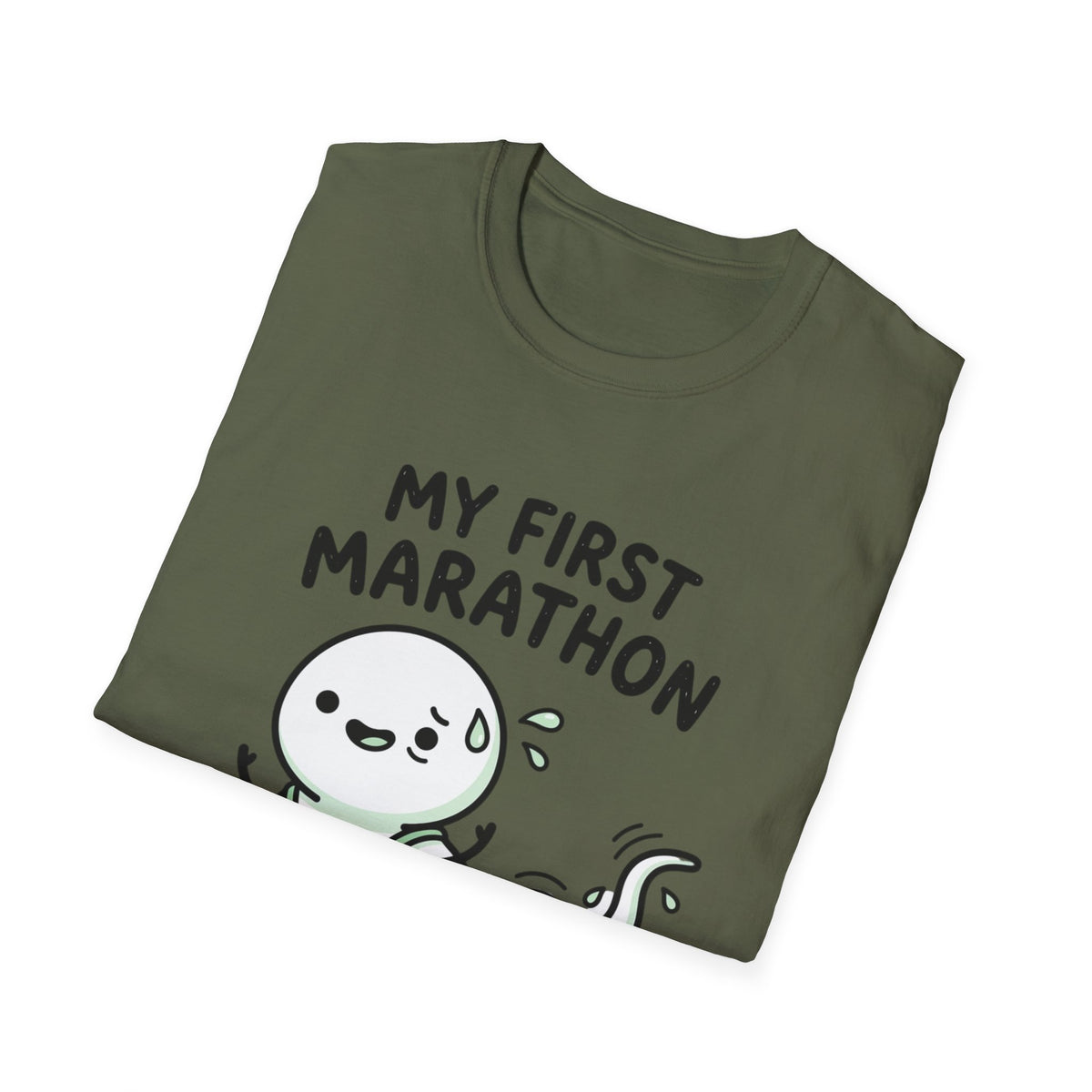 My First Marathon T-Shirt — Cute Beginner Runner Tee