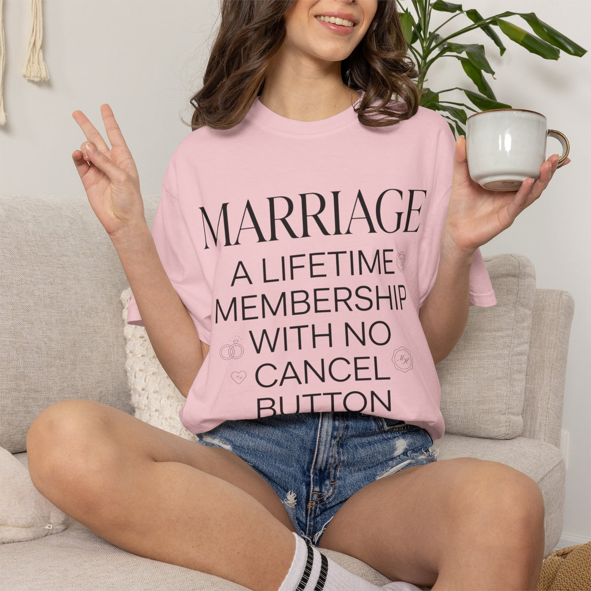 Marriage: A Lifetime Membership T-Shirt