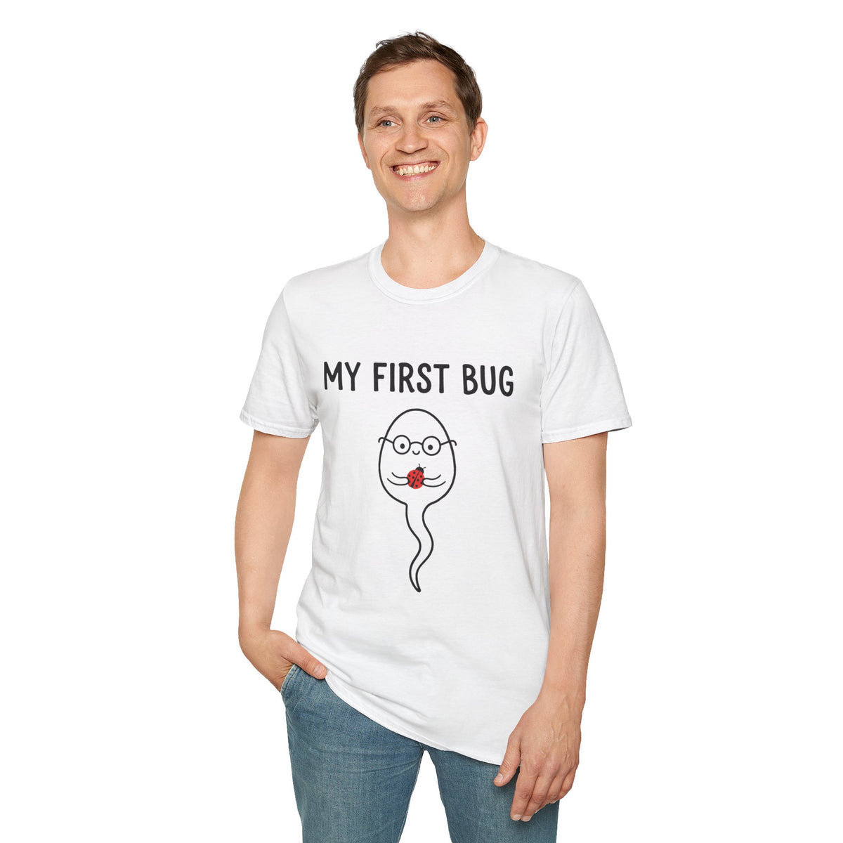 My First Bug T-Shirt — Cute Pregnancy Announcement Tee