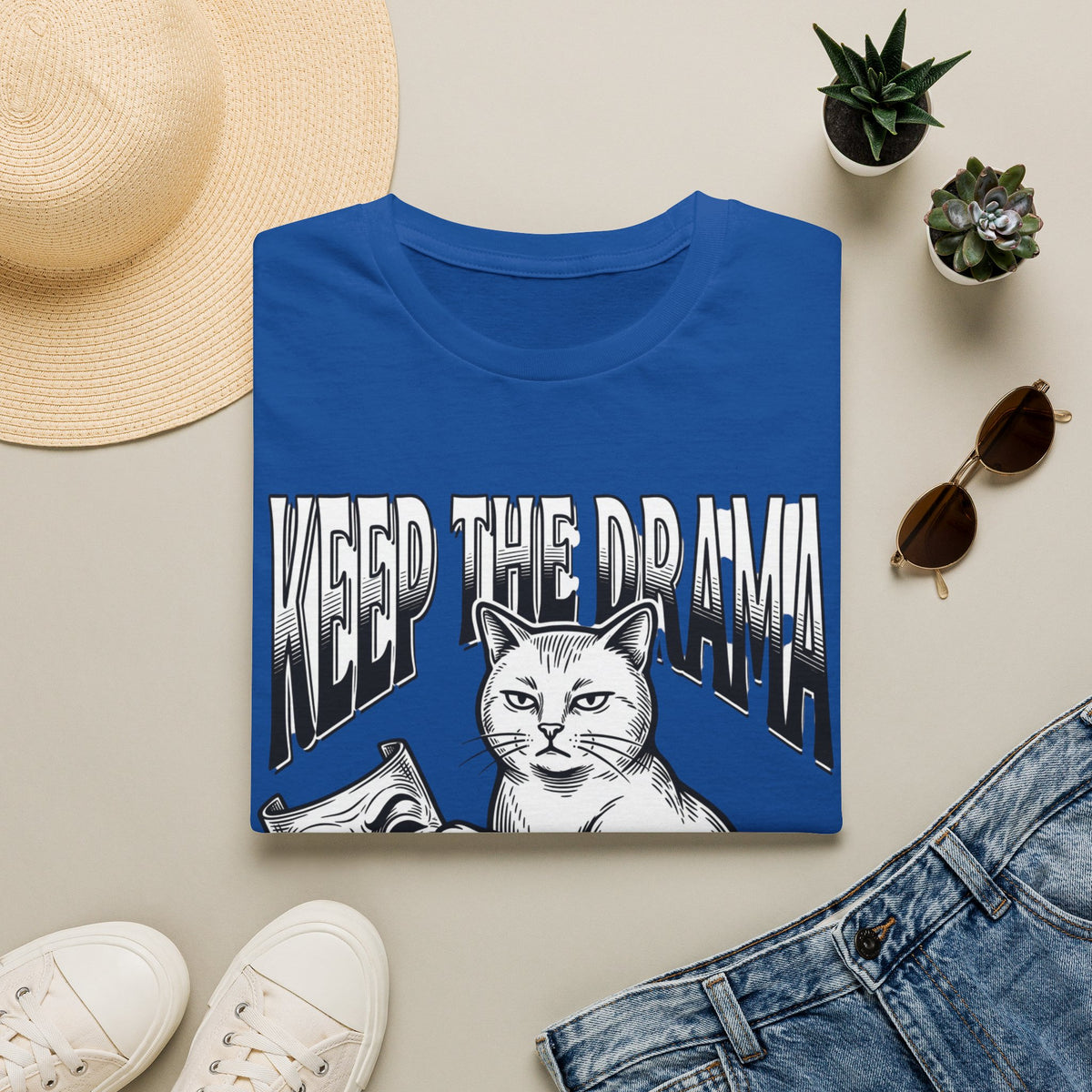 Keep the Drama Cat Tee